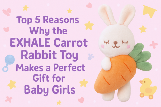 Top 5 Reasons Why the EXHALE Carrot Rabbit Toy Makes a Perfect Gift for Baby Girls