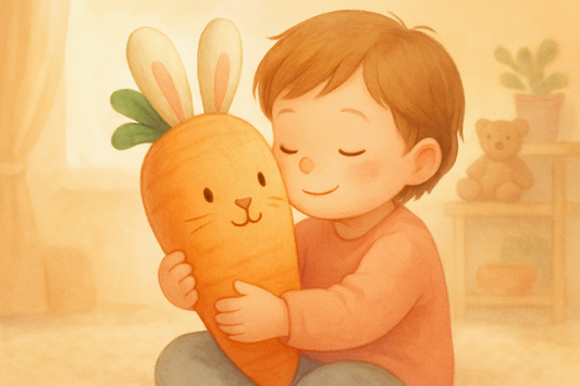 How Soft Toys Like the Carrot Rabbit Help Build a Child’s Emotional Intelligence