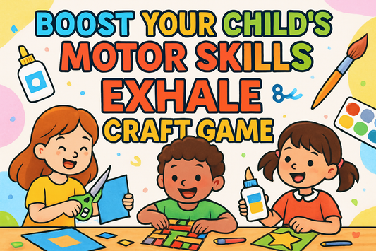 Boost Your Child’s Motor Skills with EXHALE 8-in-1 Craft Game