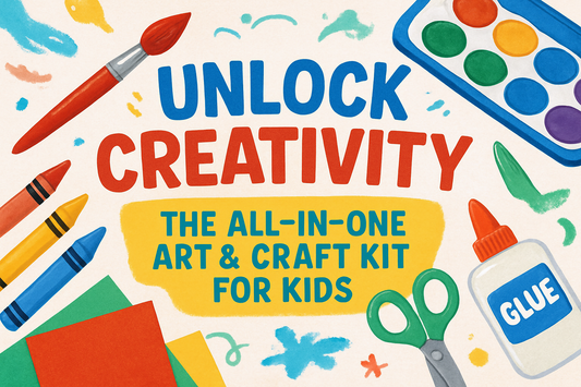 Unlock Creativity: The All-in-One Art & Craft Kit for Kids