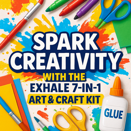 Spark Creativity with the Exhale 7-in-1 Art & Craft Kit