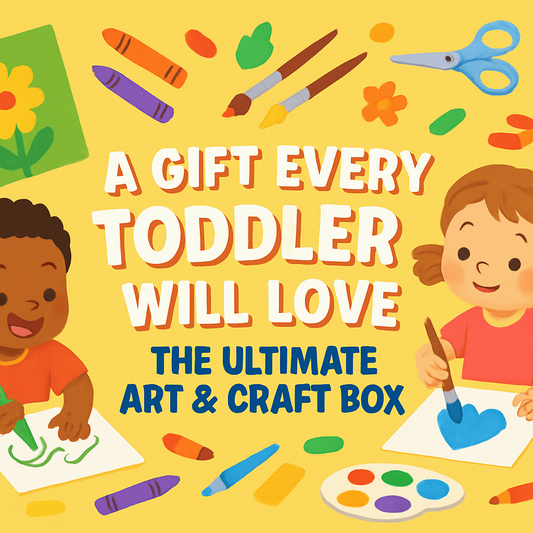 A Gift Every Toddler Will Love - The Ultimate Art & Craft Box