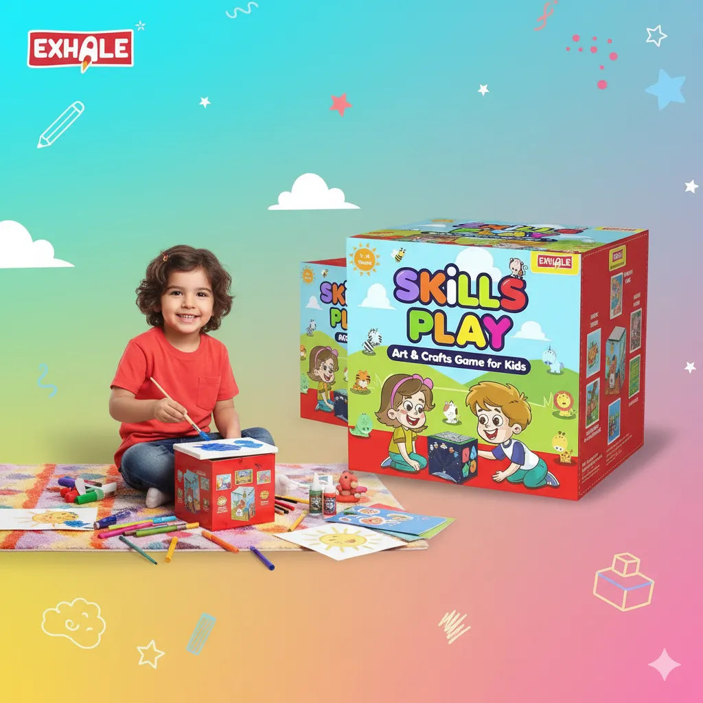 The Ultimate Creative Kit - Why EXHALE 8-in-1 Art & Crafts Game Is a Must-Have for Every Child