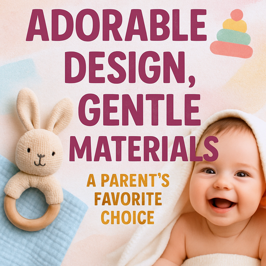 Adorable Design, Gentle Materials – A Parent’s Favorite Choice