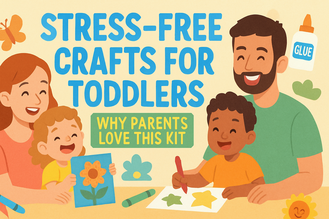 "Stress-Free Crafts for Toddlers: Why Parents Love This Kit"