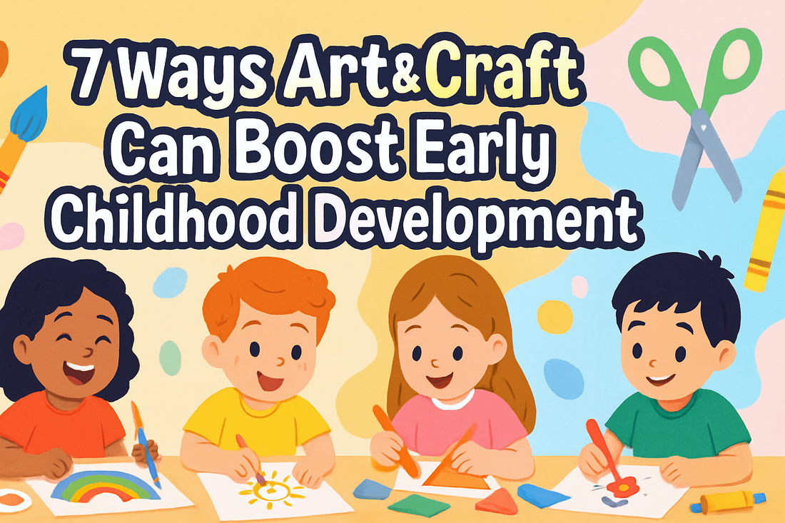 7 Ways Art & Craft Can Boost Early Childhood Development
