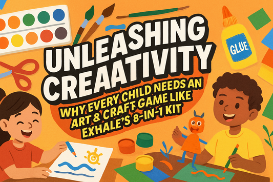 Unleashing Creativity: Why Every Child Needs an Art & Craft Game Like Exhale’s 8-in-1 Kit