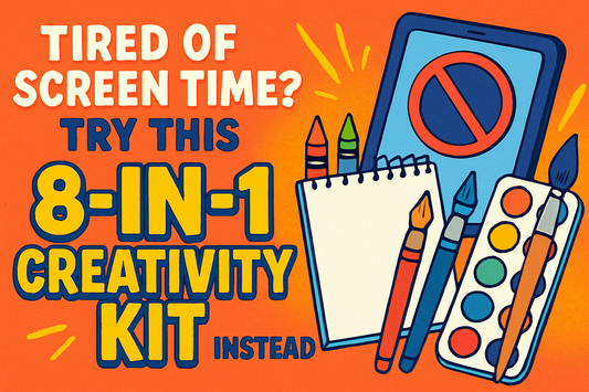 Tired of Screen Time? Try This 8-in-1 Creativity Kit Instead