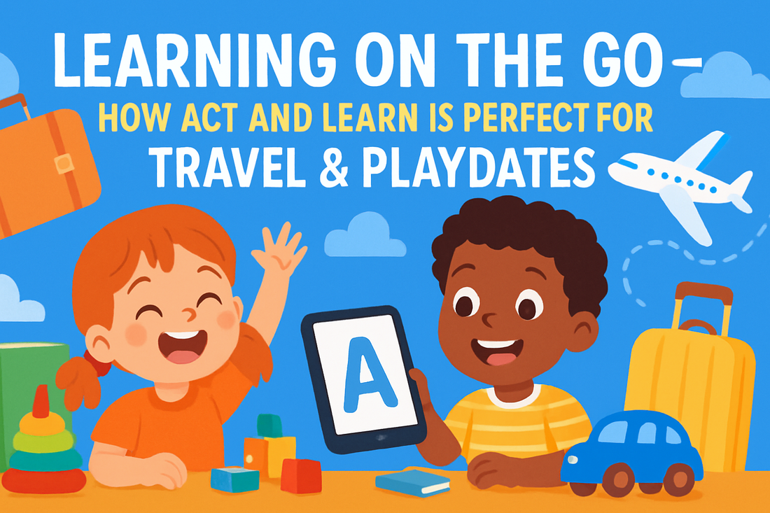 Learning on the Go – How Act and Learn Is Perfect for Travel & Playdates