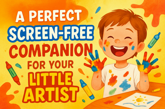 A Perfect Screen-Free Companion for Your Little Artist