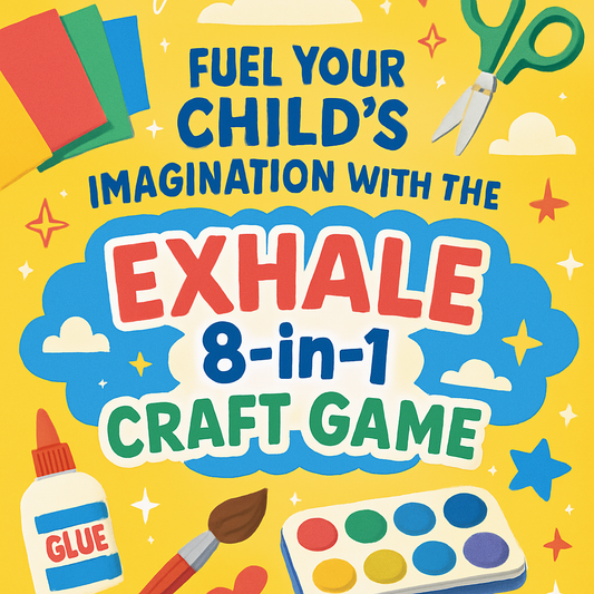 Fuel Your Child’s Imagination with the EXHALE 8-in-1 Craft Game