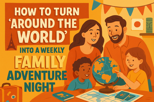 How to Turn “Around the World” into a Weekly Family Adventure Night