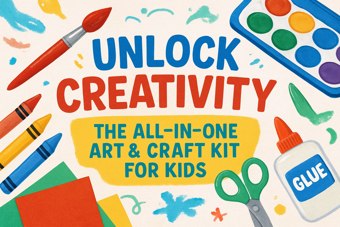Unlock Creativity: The All-in-One Art & Craft Kit for Kids
