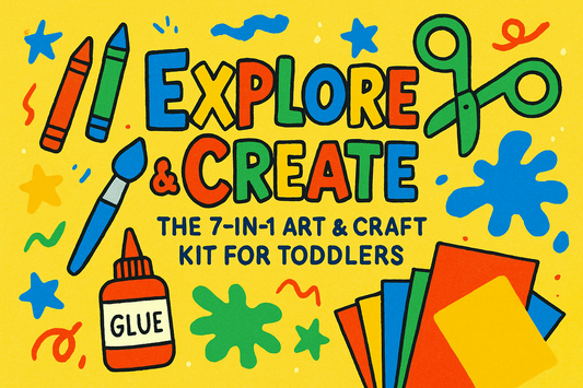 Explore & Create: The 7-in-1 Art & Craft Kit for Toddlers