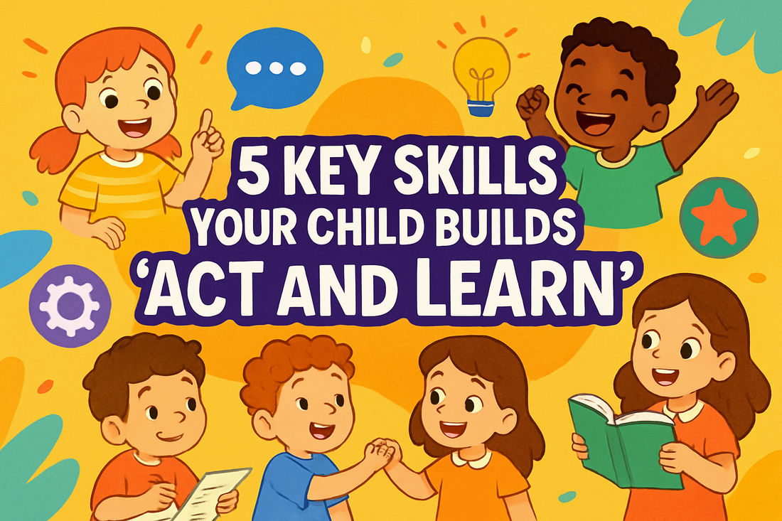 5 Key Skills Your Child Builds with “Act and Learn”