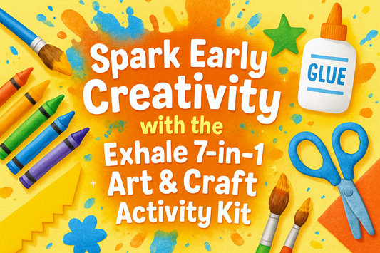 Spark Early Creativity with the Exhale 7-in-1 Art & Craft Activity Kit