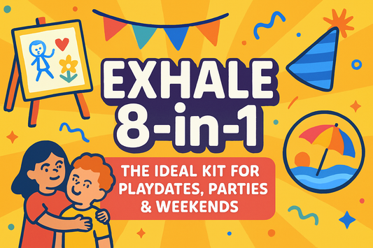 EXHALE 8-in-1 – The Ideal Kit for Playdates, Parties & Weekends