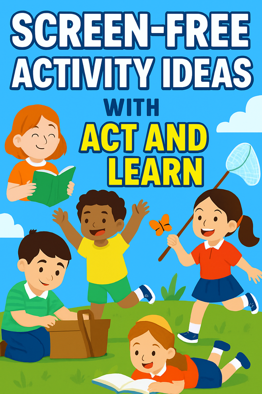 Screen-Free Activity Ideas with “Act and Learn”