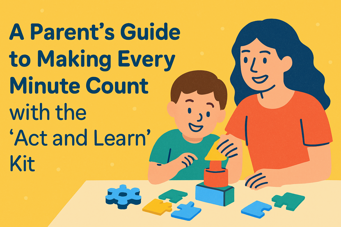 A Parent’s Guide to Making Every Minute Count with the ‘Act and Learn’ Kit