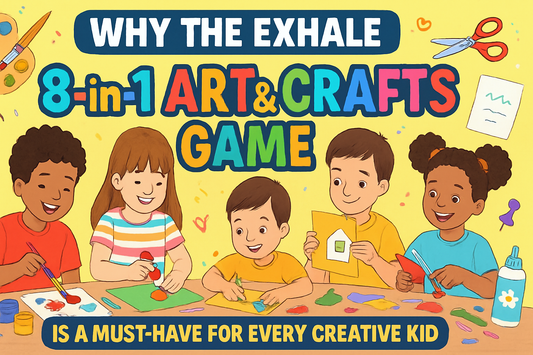 “Why the EXHALE 8-in-1 Art & Crafts Game is a Must-Have for Every Creative Kid”