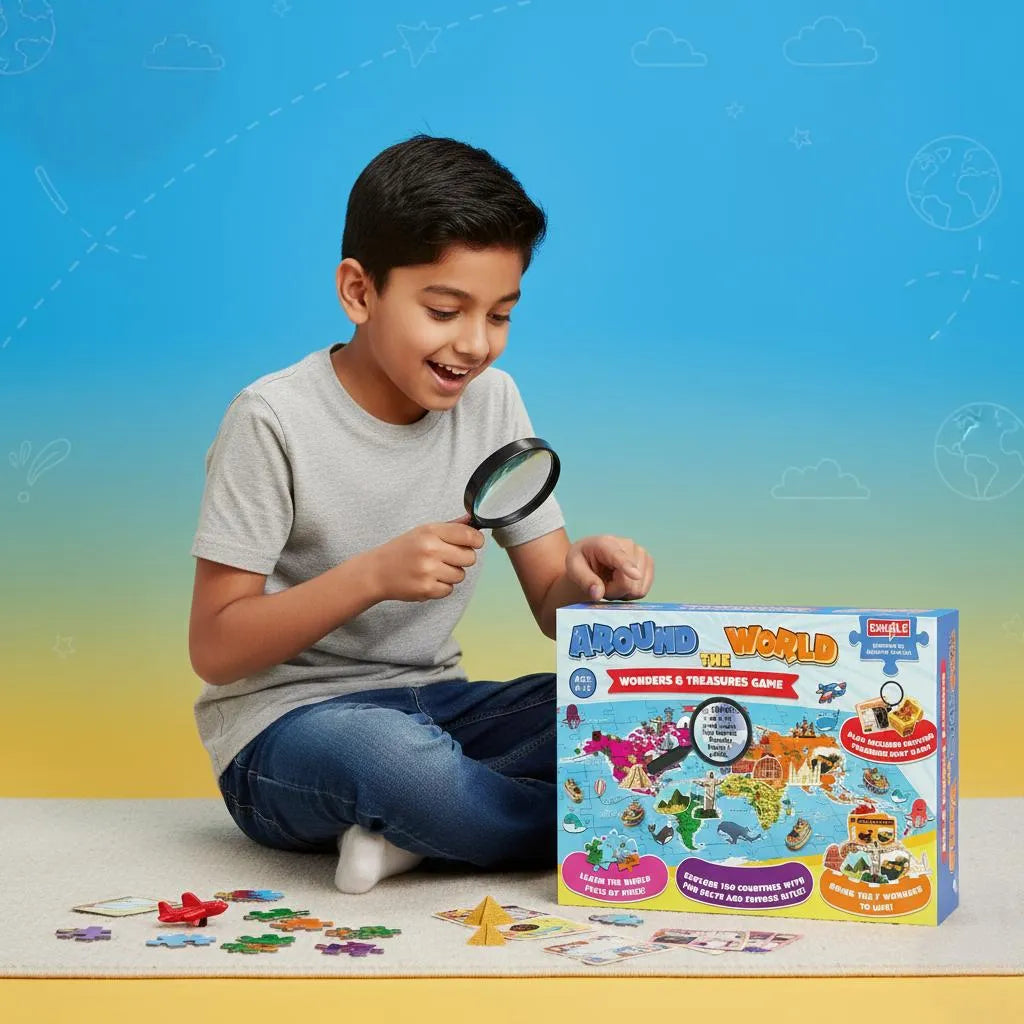 Your Passport to Fun: A Player's Guide to the "Around the World" Board Game