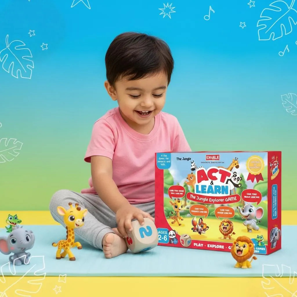 Unleash Joyful Learning: Why the Act and Learn Game is the Ultimate Toy for Your Child's Development