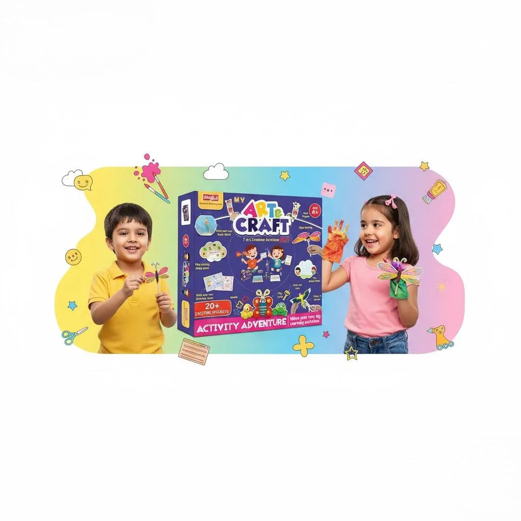 The Creative Family's Playbook: Endless Adventures with Your 7-in-1 Art & Craft Kit