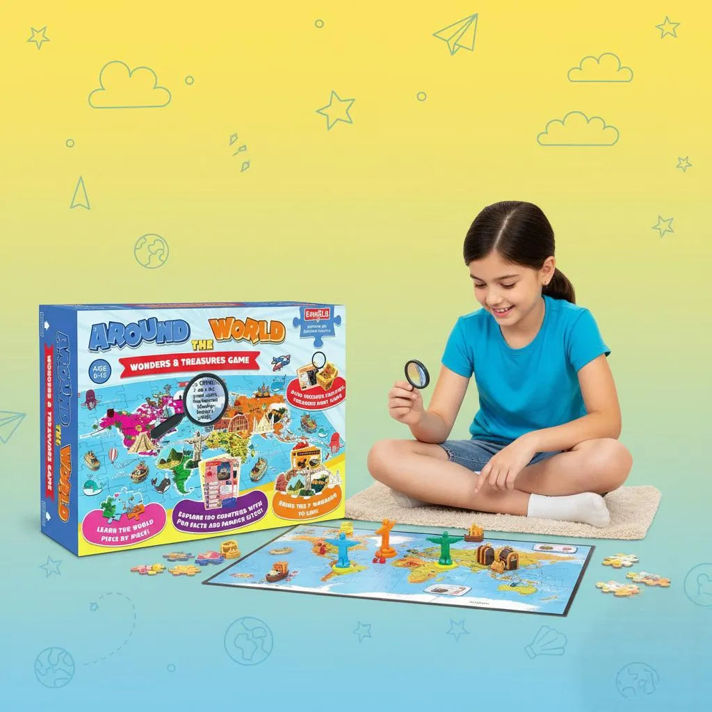 Your Family's World Tour Guide: Creative Ways to Maximize Your "Around the World" Game