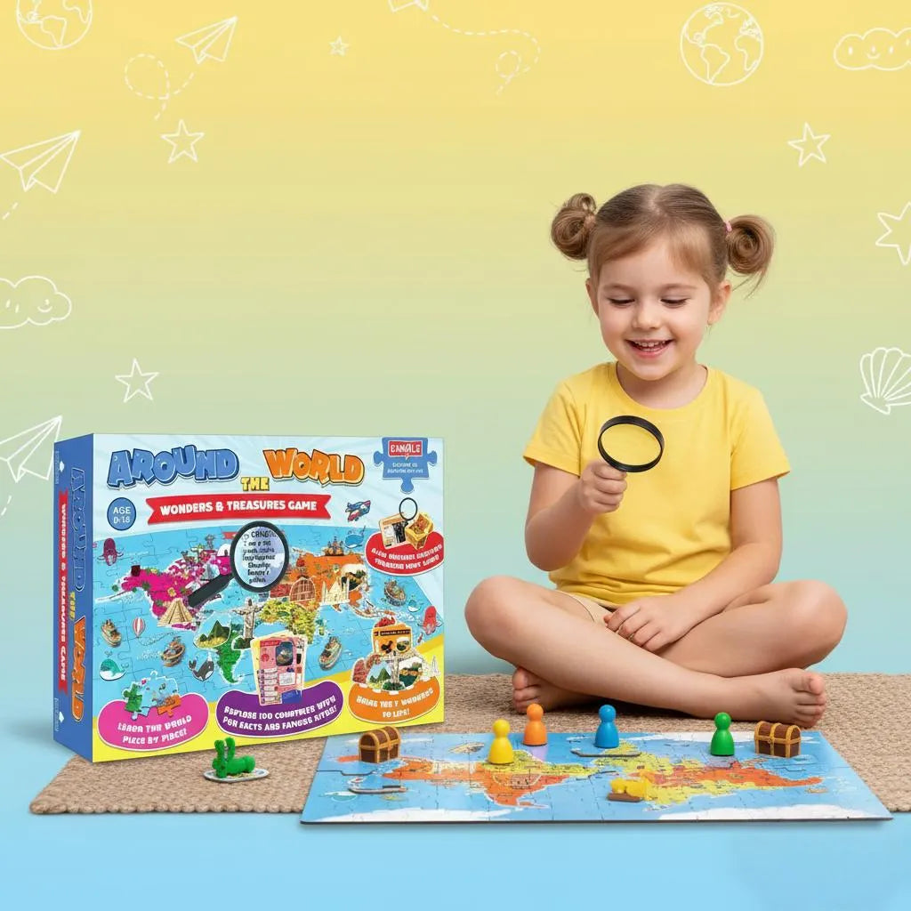 Your Family's Passport to Adventure: Discover the Around the World Board Game