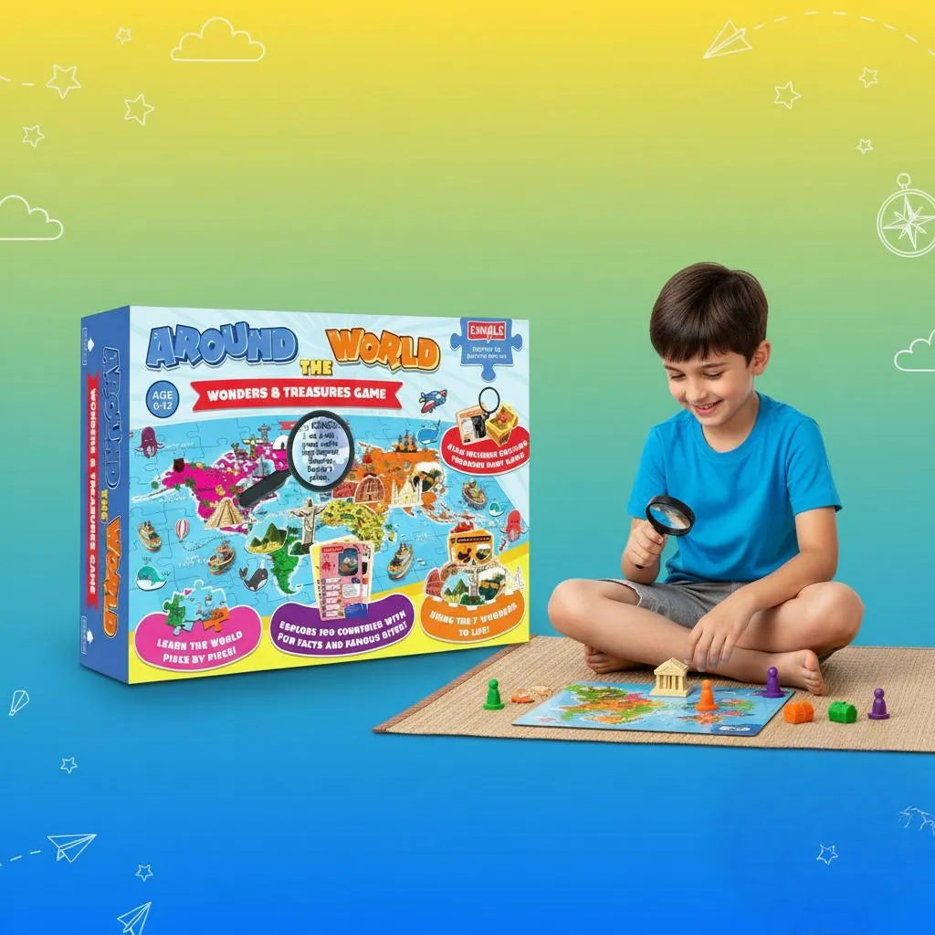 Turn Playtime Into a Passport to Learning: Why "Around the World" Is the Best Geography Game for Kids