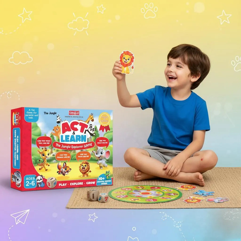 Raising Smarter Kids Without Screens - Why the Act and Learn Game Is the Best Investment for Ages 2 to 8