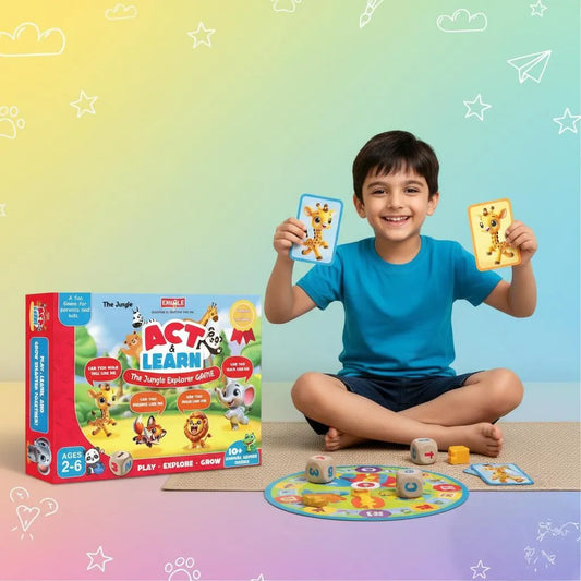The Ultimate Guide to 'Act and Learn' - Why This Game is Every Parent’s Best Friend for Raising Smarter, Happier Kids (Ages 2-8)