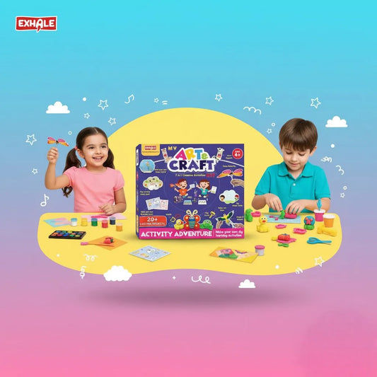 From Boredom to Brilliance - The 7-in-1 Craft Kit That Keeps Kids Learning Through Fun
