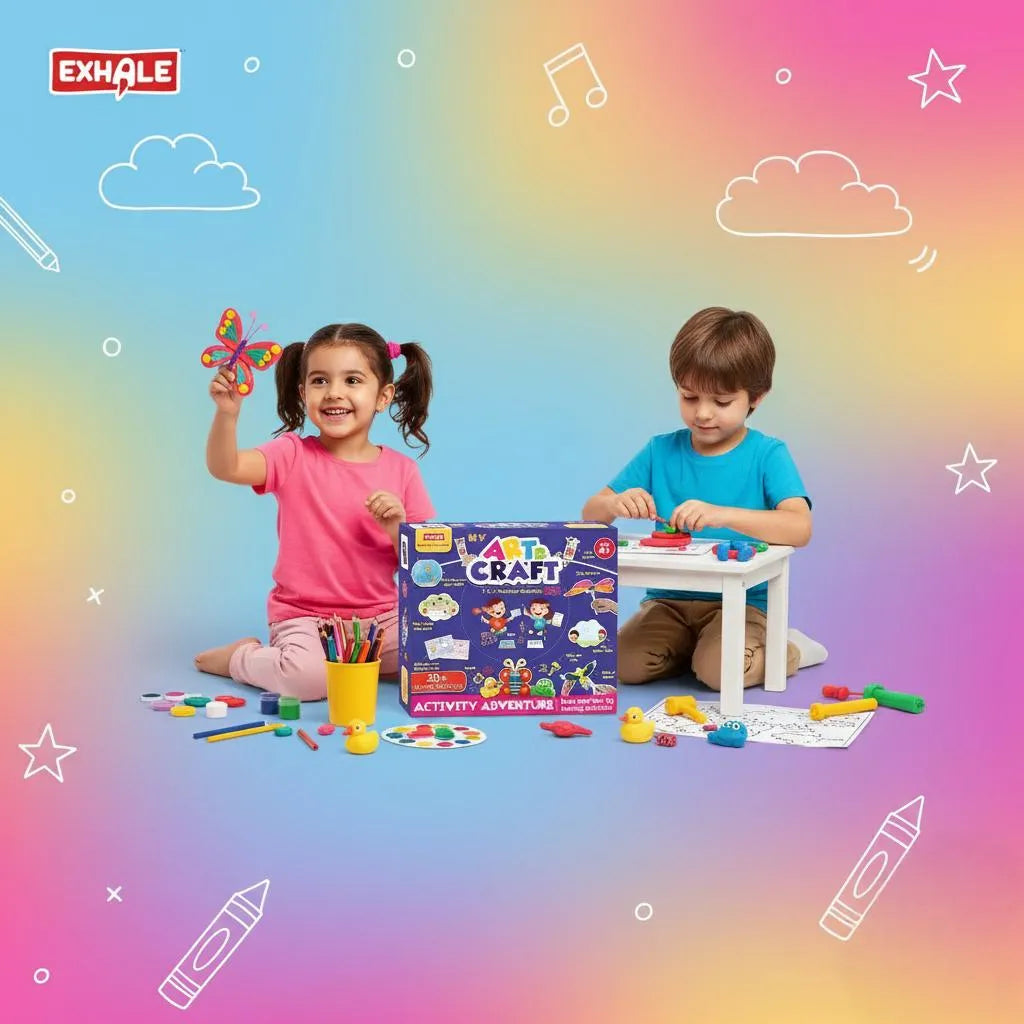 Let Creativity Blossom - Why the Exhale 7-in-1 Art & Craft Kit Is a Must-Have for Every Child