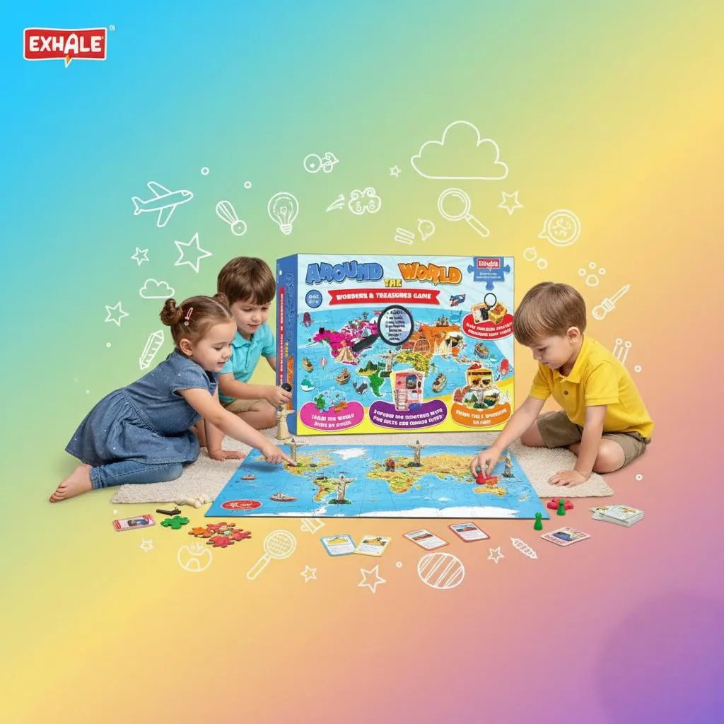 From Landmarks to Languages - Make Geography Fun with the ‘Around the World’ Board Game