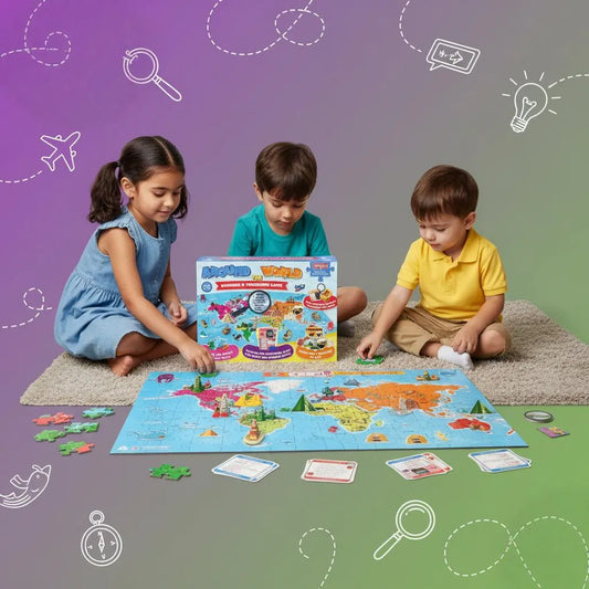 Inspire Global Thinking at Home with the ‘Around the World’ Educational Geography Board Game