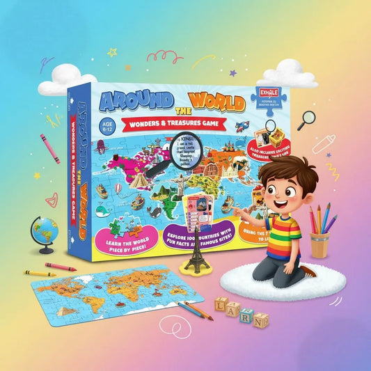 Travel, Learn, and Laugh Together - Why ‘Around the World’ Is the Ultimate Geography Game for Curious Kids