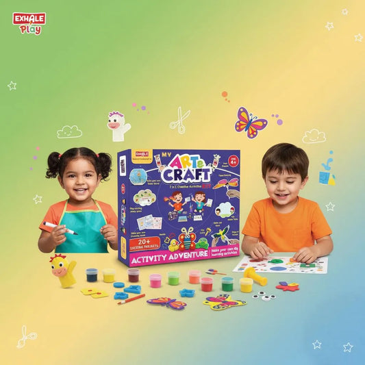 Art and Craft for Toddlers Made Easy: No Prep, No Mess, All Fun!