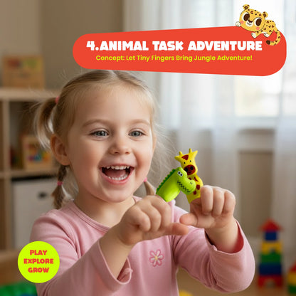Act and Learn Educational Game - Interactive Learning Toy for Kids Ages 2-8