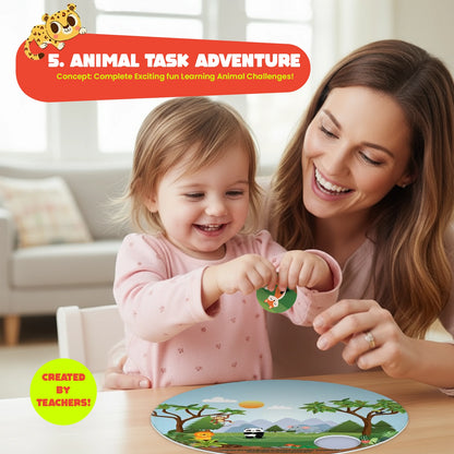 Act and Learn Educational Game - Interactive Learning Toy for Kids Ages 2-8